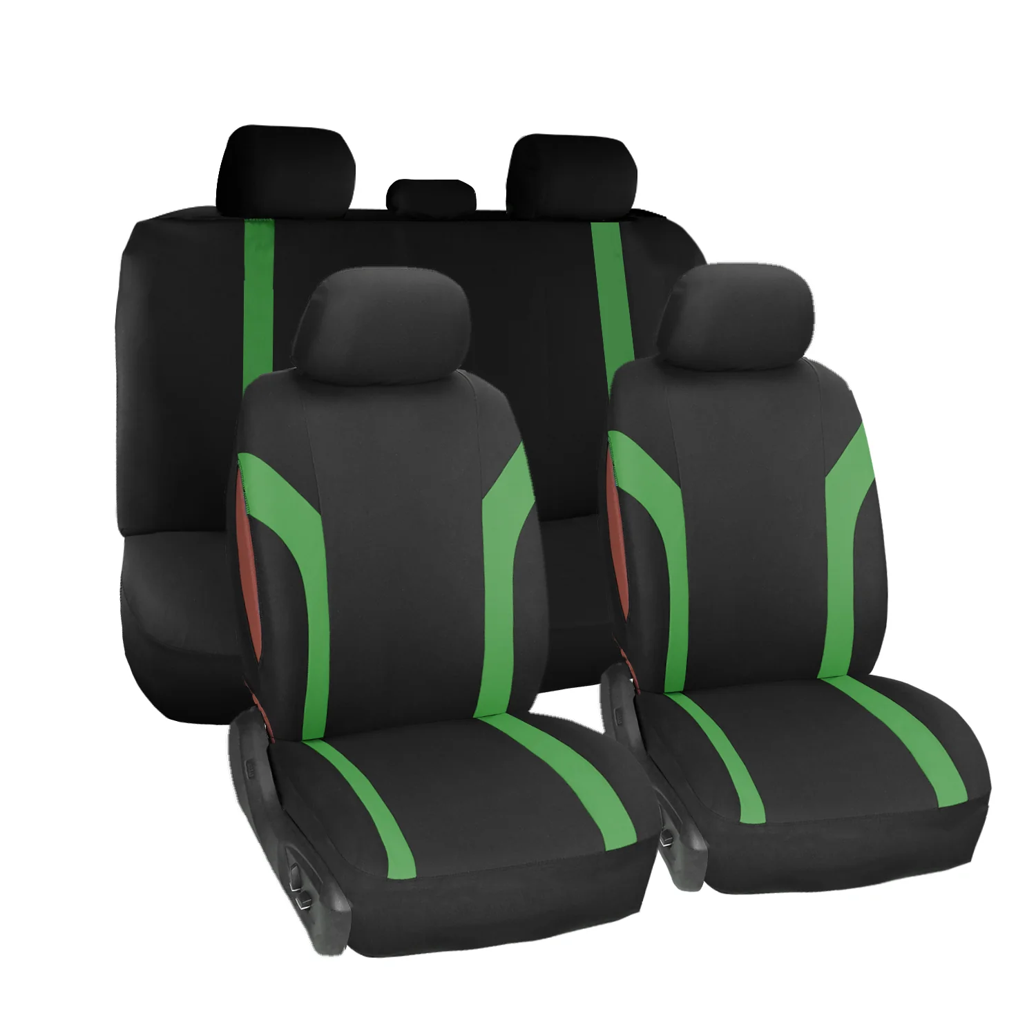 11PCS Universal Car Seat Covers Fit Interior Accessories For Auto Truck Van SUV - Image 4