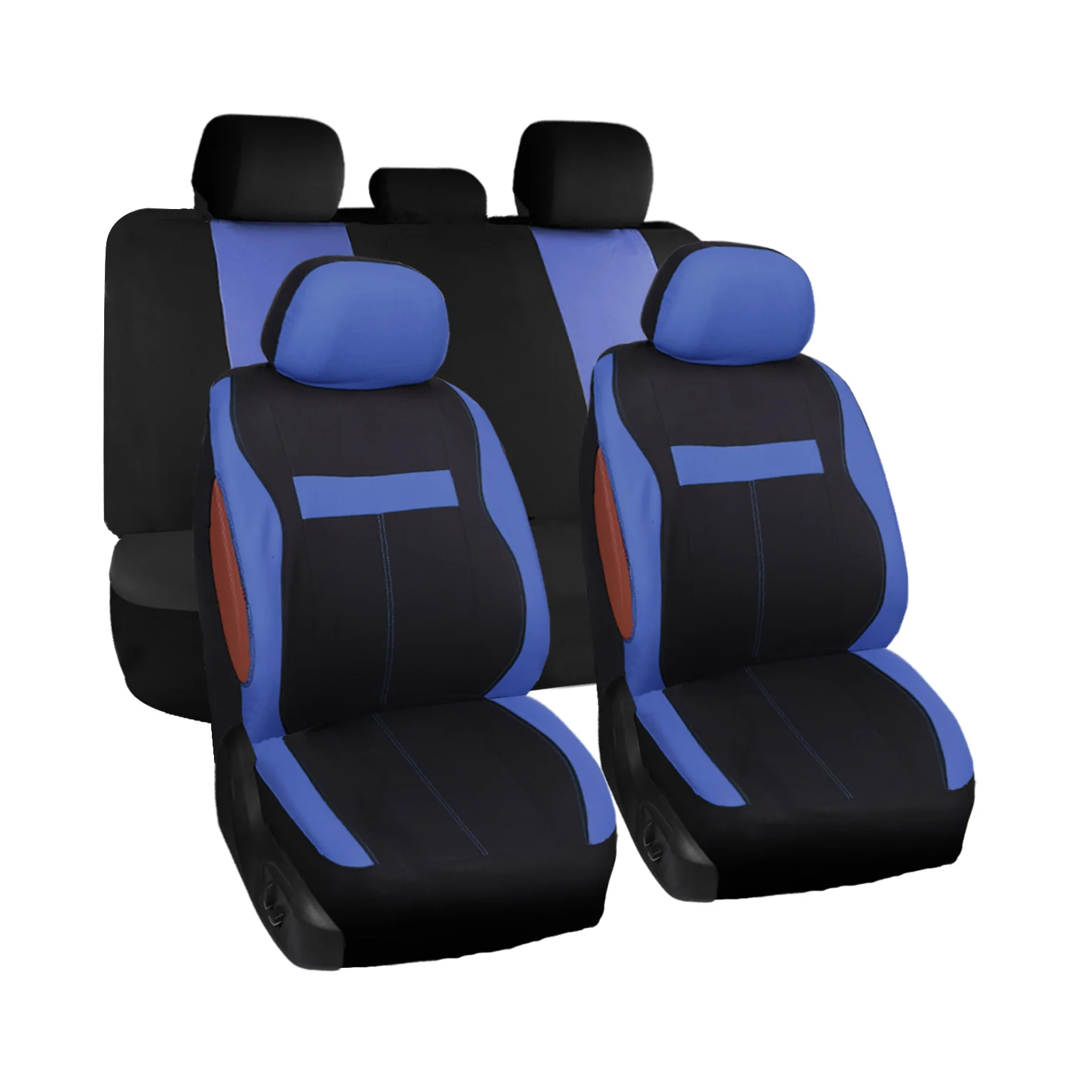 11PCS Universal Car Seat Covers Fit Interior Accessories For Auto Truck Van SUV - Image 3