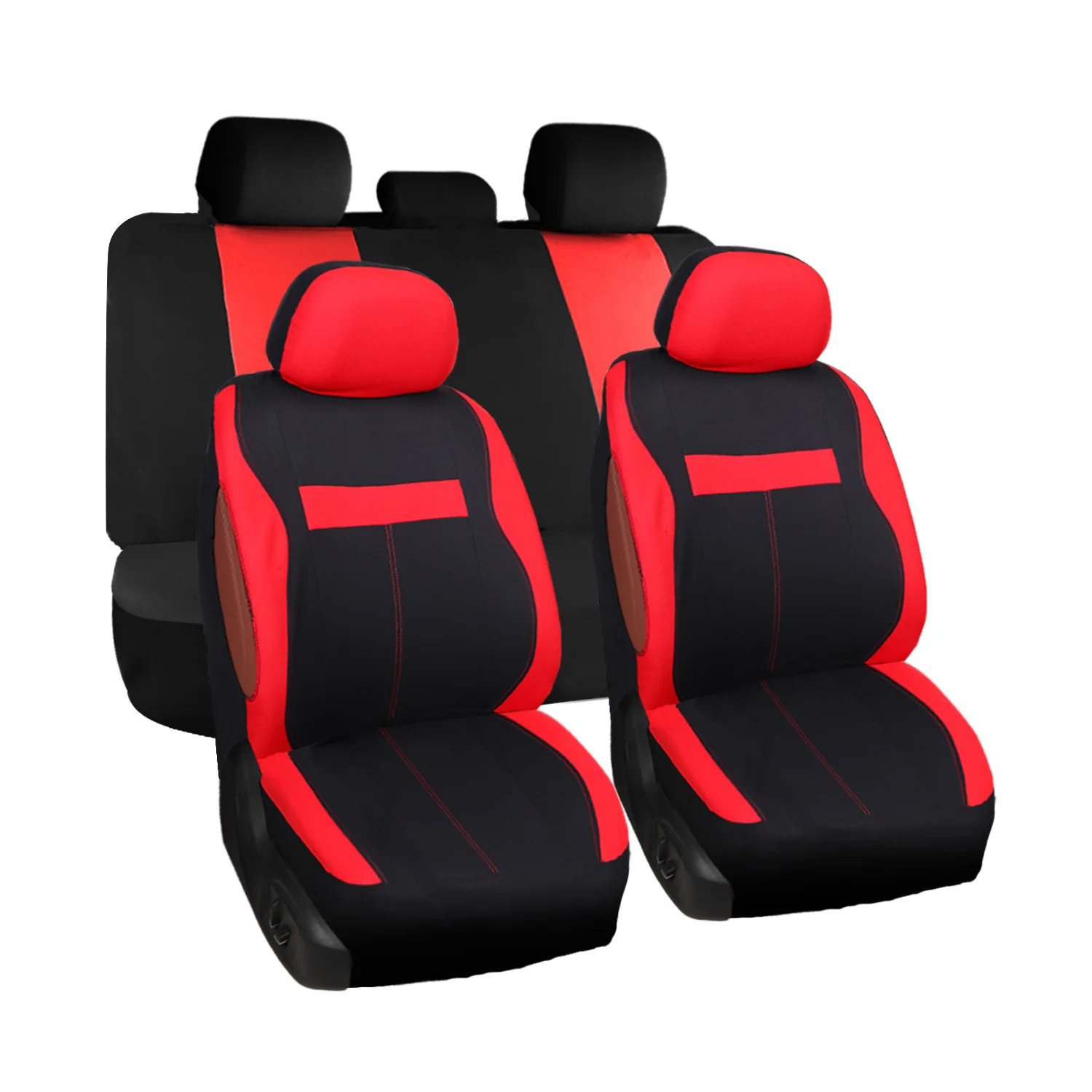11PCS Universal Car Seat Covers Fit Interior Accessories For Auto Truck Van SUV - Image 4