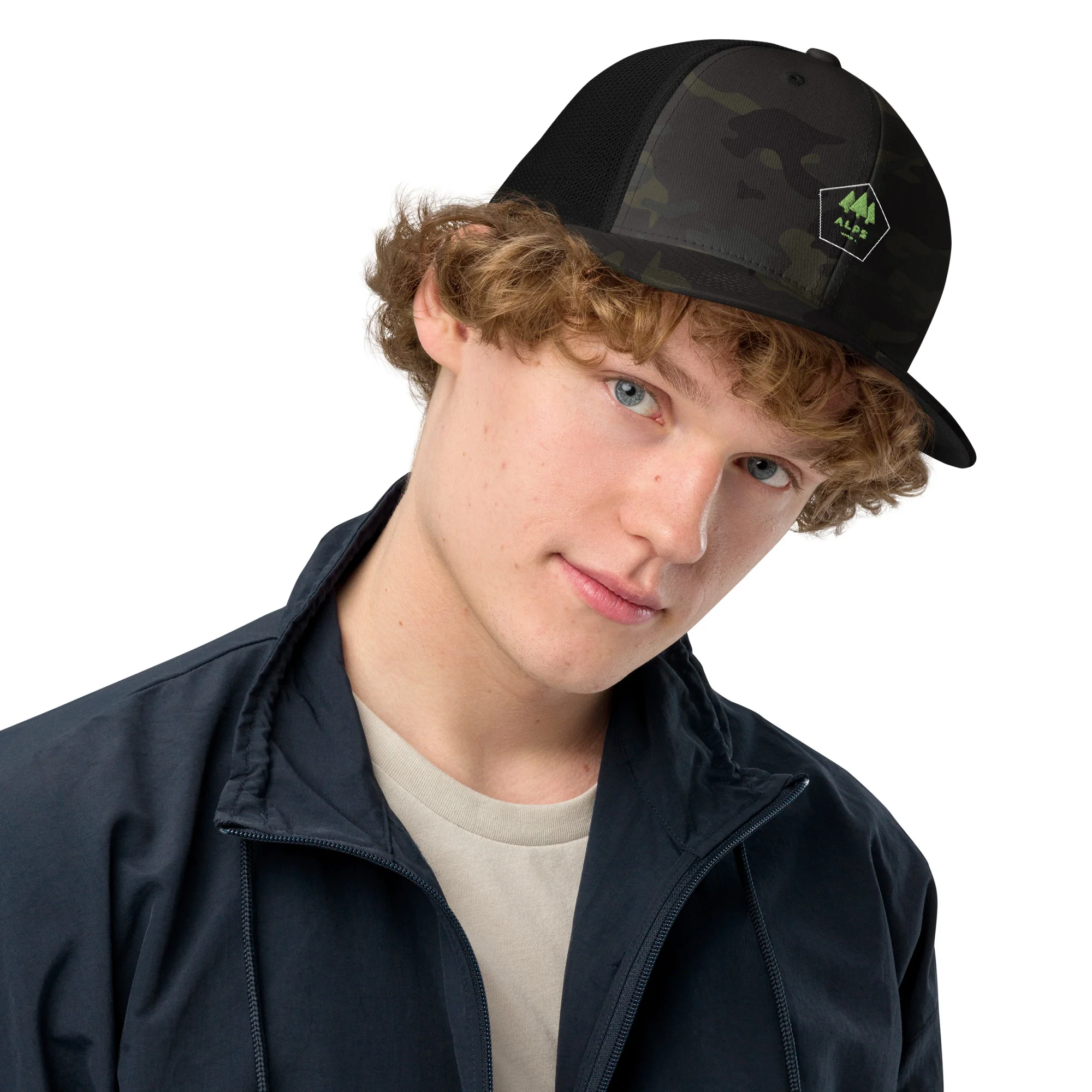 Alpscommerce Closed-back  trucker cap Hat - Image 4
