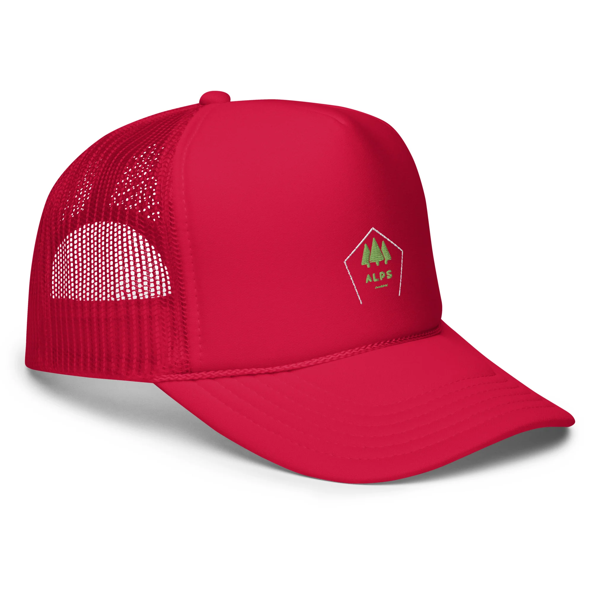 Alpscommerce high-quality polyester  trucker hat - Image 18
