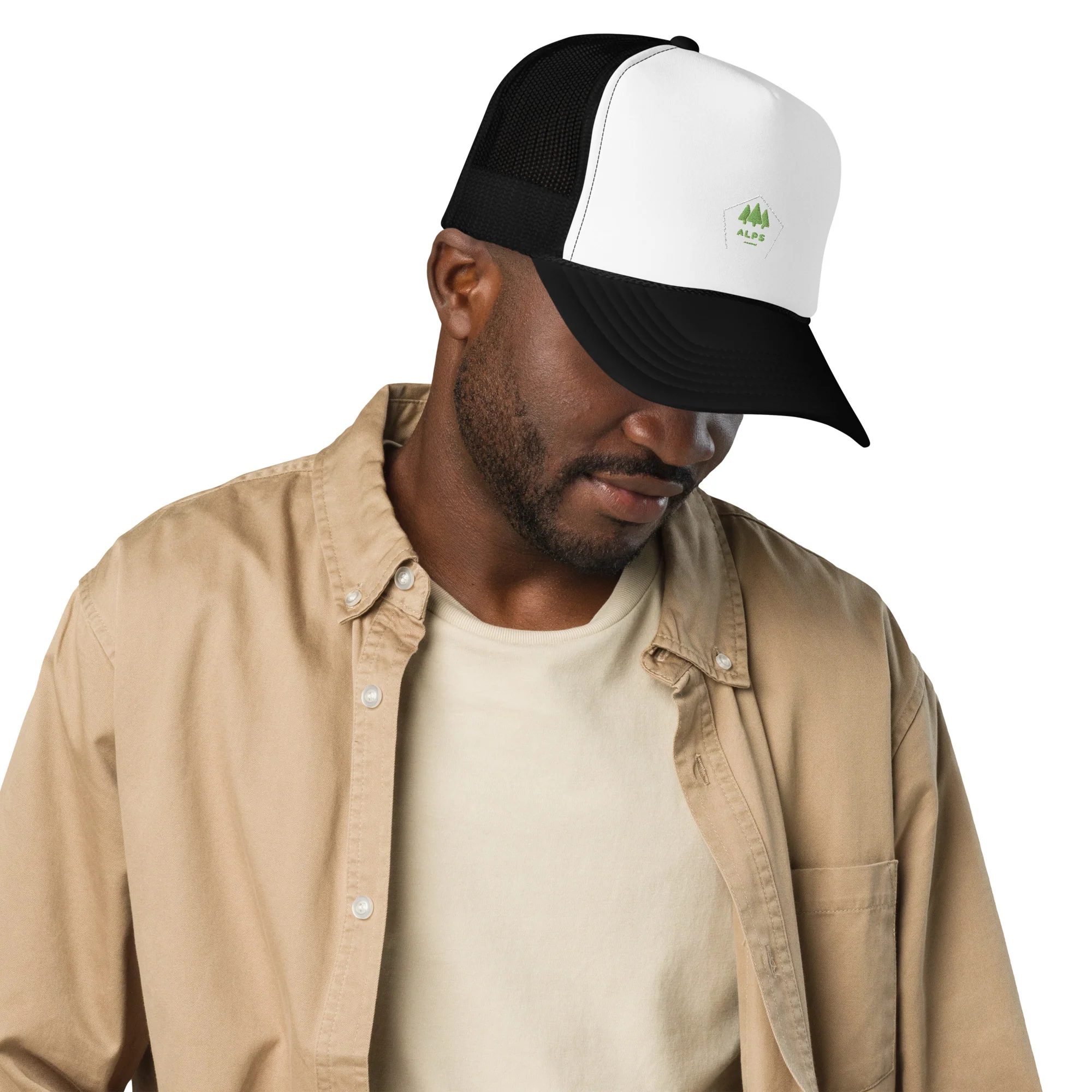Alpscommerce high-quality polyester  trucker hat - Image 3
