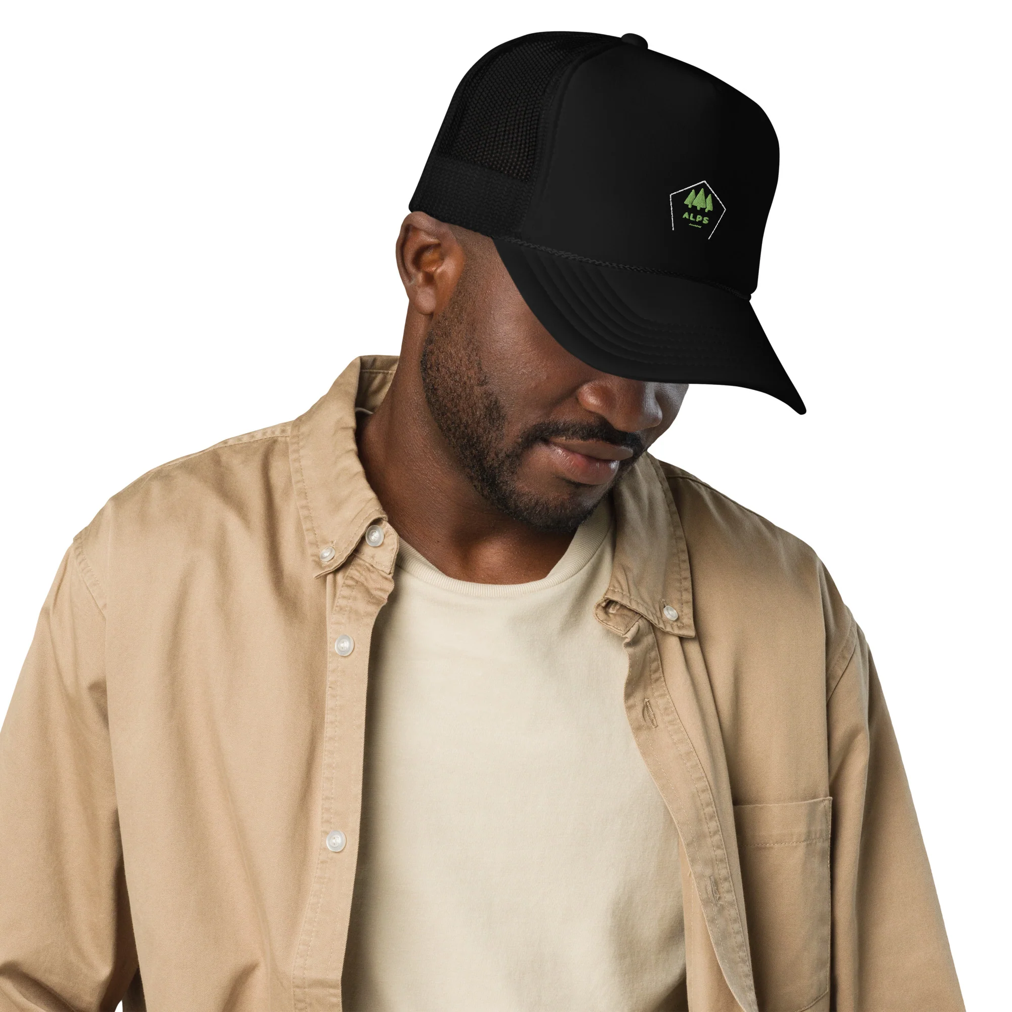 Alpscommerce high-quality polyester  trucker hat - Image 6