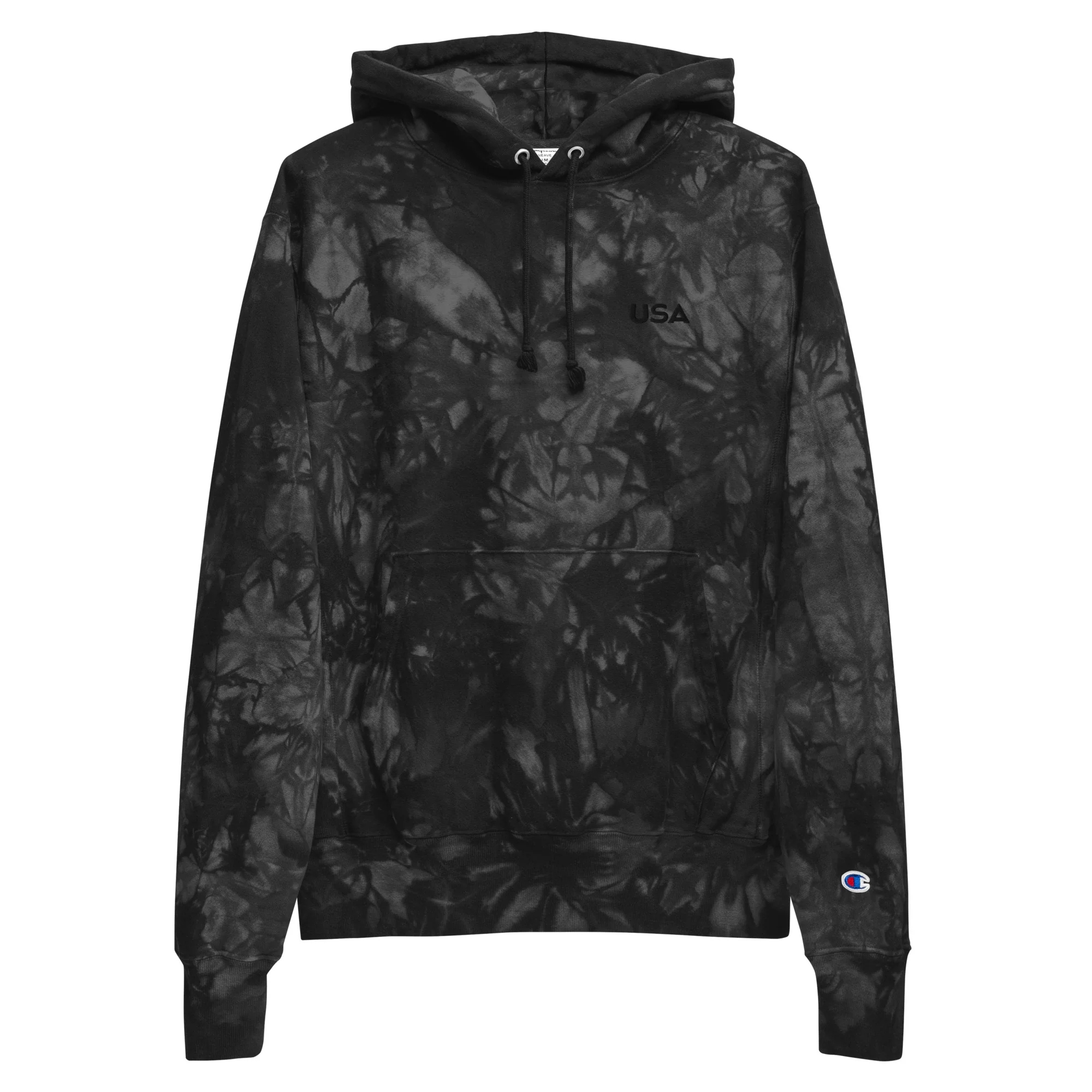 Alpscommerce Unisex Champion tie-dye hoodie - Image 4