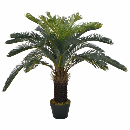 Artificial Plant Cycas Palm with Pot Green 35.4" - Image 4