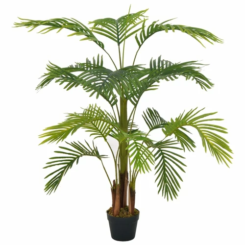 Artificial Plant Palm with Pot Green 27.6" - Image 4