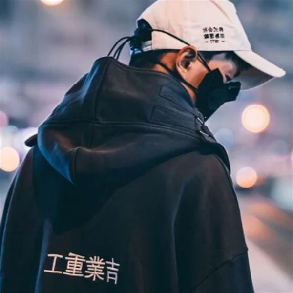 Co., Ltd. Tops Function Tooling Loose Hooded Sweatshirt - Image 4