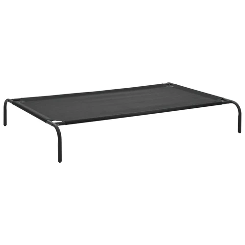 Elevated Dog Bed Black S Textilene - Image 6