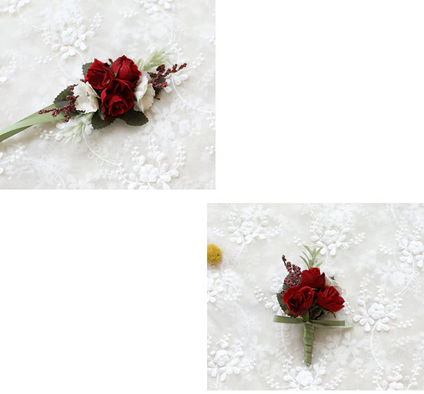 Gift Wrapping Groom And Groomsman Corsage - Image 6