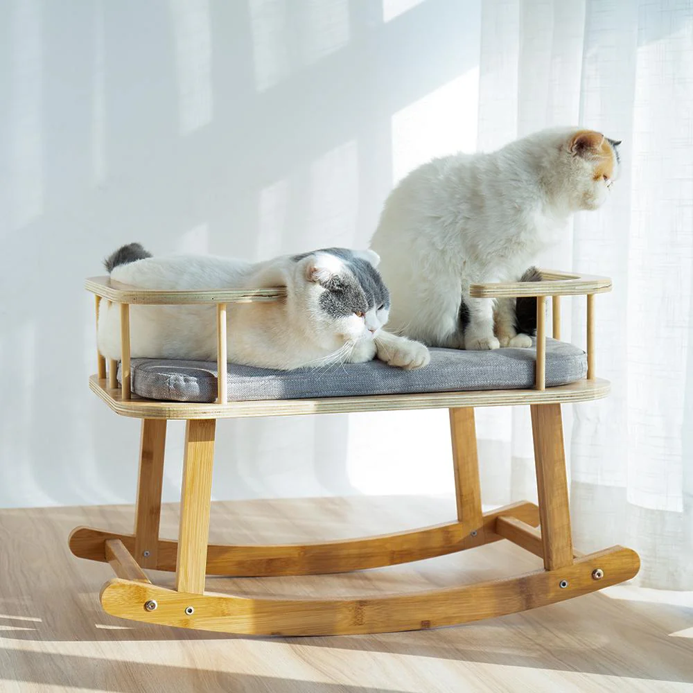 INSTACHEW Rockaby Pet Bed, Comfy and Portable Kitten Couch with Soft - Image 6