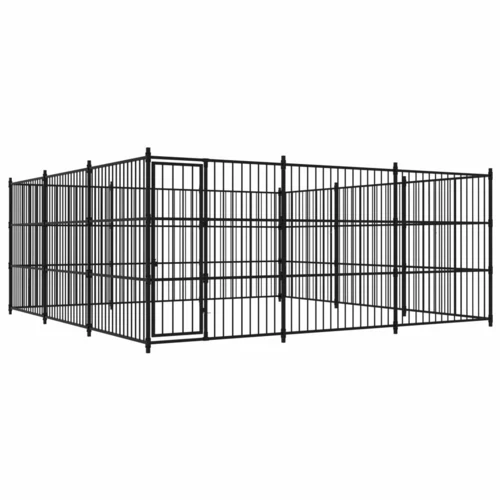 Outdoor Dog Kennel 59.1"x39.4"x59.1" - Image 13