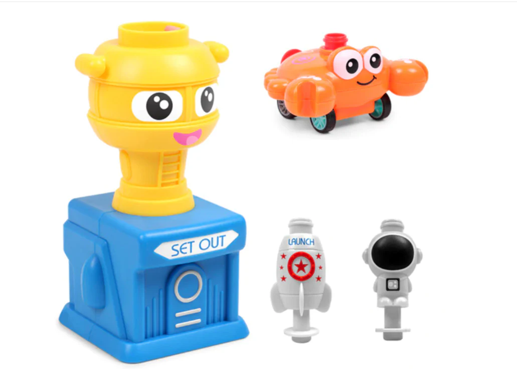 Power Balloon Launch Tower Toy Puzzle Fun Education Inertia Air Power Balloon Car Science Experimen Toy for Children Gift - Image 19