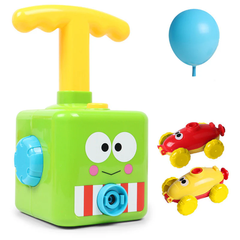 Power Balloon Launch Tower Toy Puzzle Fun Education Inertia Air Power Balloon Car Science Experimen Toy for Children Gift - Image 24