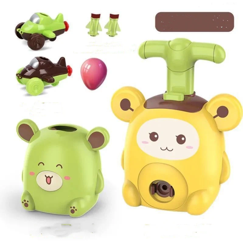 Power Balloon Launch Tower Toy Puzzle Fun Education Inertia Air Power Balloon Car Science Experimen Toy for Children Gift - Image 30