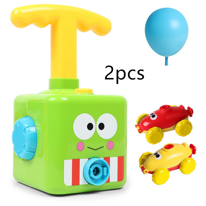 Power Balloon Launch Tower Toy Puzzle Fun Education Inertia Air Power Balloon Car Science Experimen Toy for Children Gift - Image 31