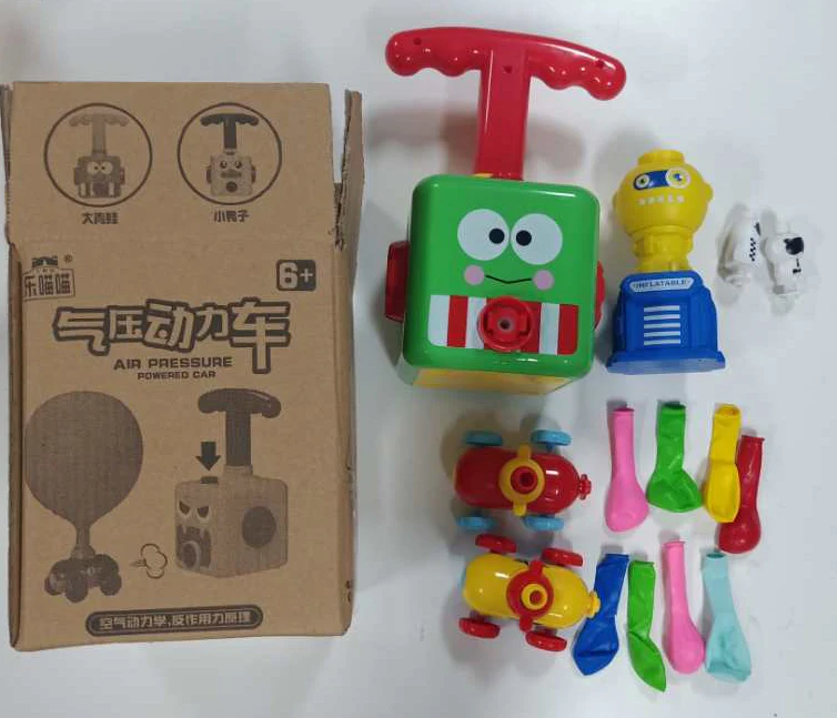 Power Balloon Launch Tower Toy Puzzle Fun Education Inertia Air Power Balloon Car Science Experimen Toy for Children Gift - Image 35