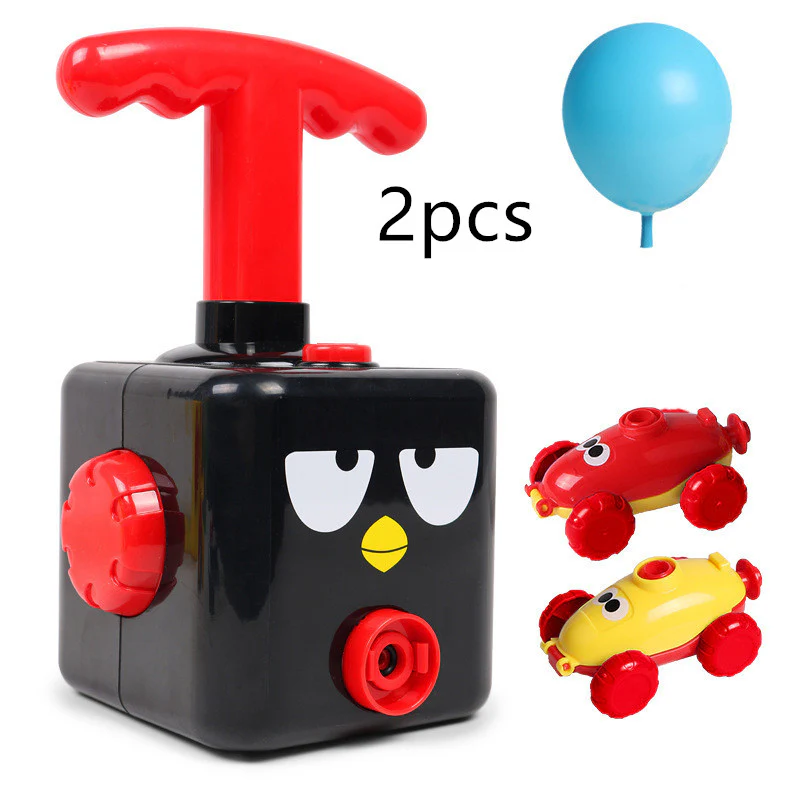 Power Balloon Launch Tower Toy Puzzle Fun Education Inertia Air Power Balloon Car Science Experimen Toy for Children Gift - Image 7