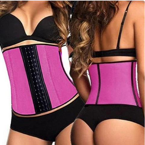Steel Bone Latex Waist Trainer Shapewear Slimming Belt Waist Cincher Body Shaper Girdle Workout Tummy Control Corset For Women - Image 3