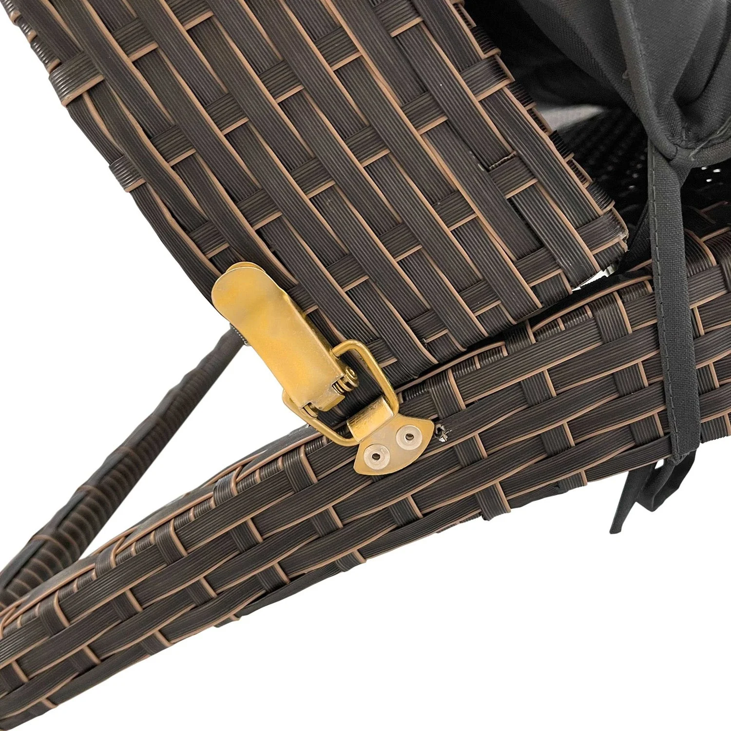 Vifah Modern Alameda Indoor / Outdoor / Patio Stretch Wicker Chaise - Image 5